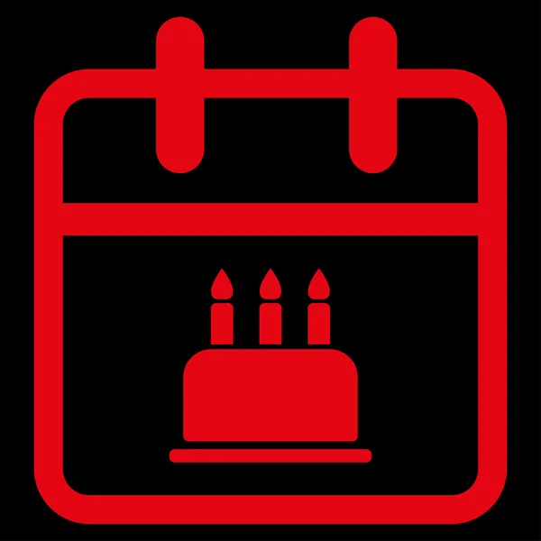 Birthday Flat Icon — Stock Vector