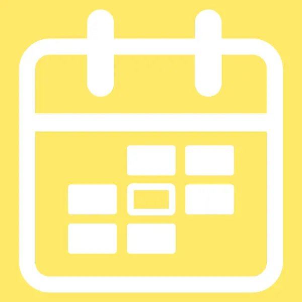 Icona data calendario — Vettoriale Stock