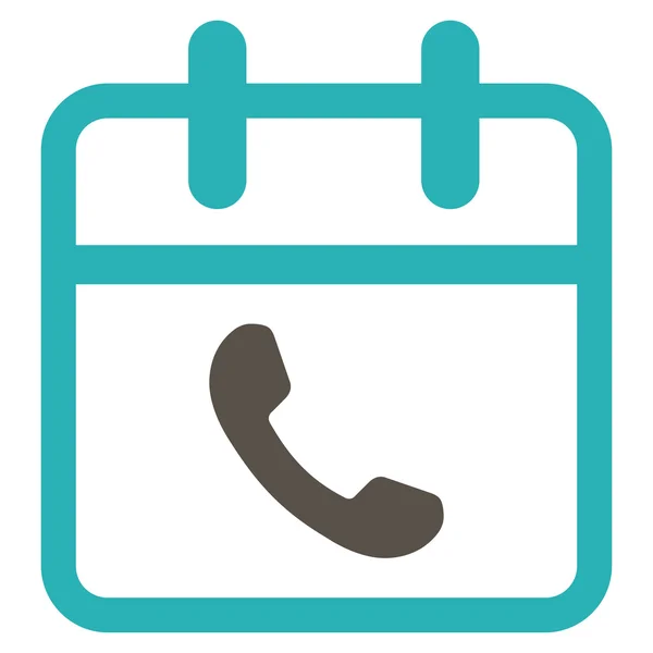 Telefon wsparcie ikona Nieaktualny — Wektor stockowy