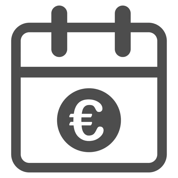 Euron dag ikonen — Stock vektor