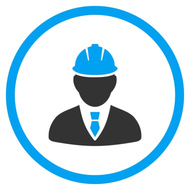 Mühendis düz simgesi