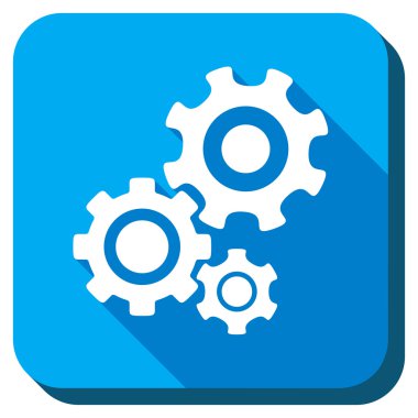 Mekanizması düz simgesi