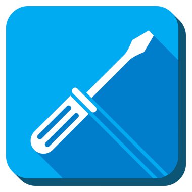 Tornavida düz simgesi