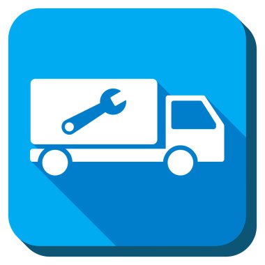 Hizmet araba simgesi