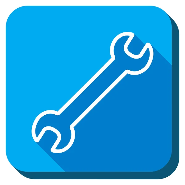 Contour Wrench Icon — Stock Vector