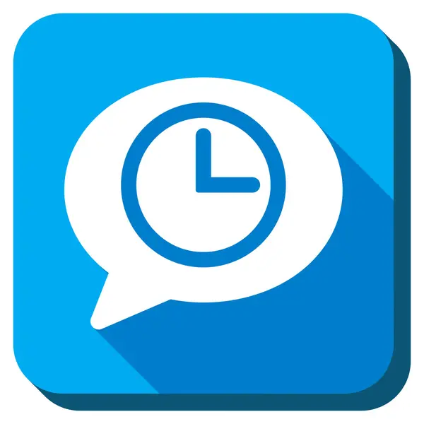 Message Time Icon — Stock Vector