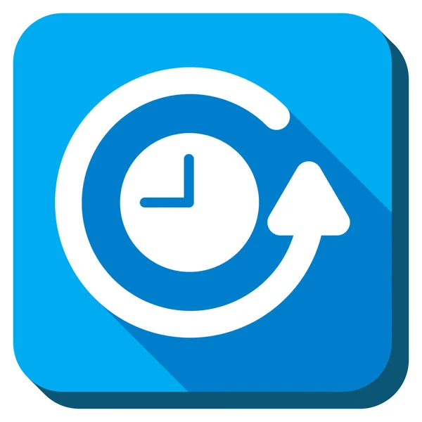 Restaurar icono del reloj — Vector de stock