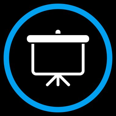 Projeksiyonu düz simgesi