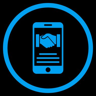 Telefon sözleşme simgesi