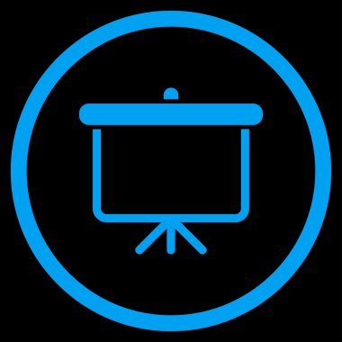 Projeksiyonu düz simgesi