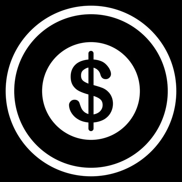 Dollar-Münzsymbol — Stockvektor