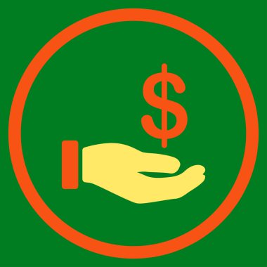 Kazanç düz simgesi