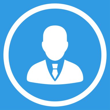 Yönetici Düz Simgesi