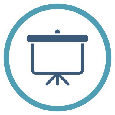 Projeksiyonu düz simgesi