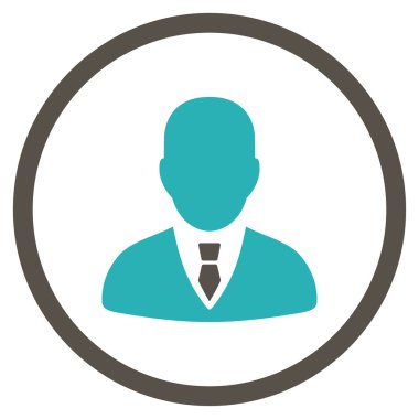 Yönetici Düz Simgesi