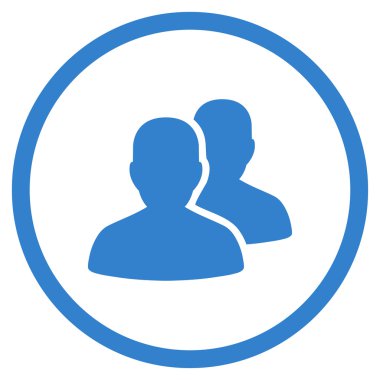 Hesapları düz simgesi