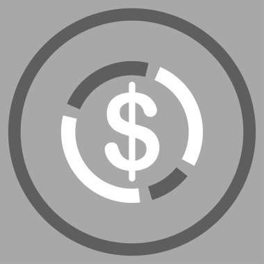 Doları diyagram simgesi