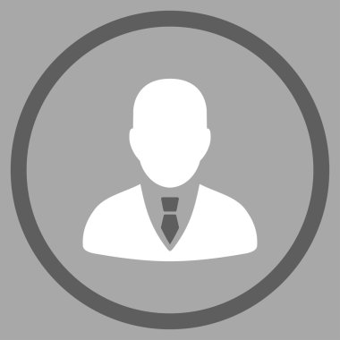 Yönetici Düz Simgesi