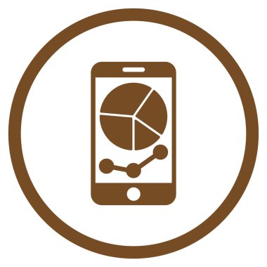 Mobil grafikler simgesi