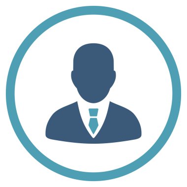 Yönetici Düz Simgesi