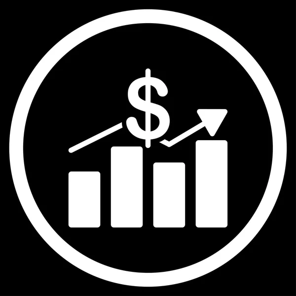 Ícone plano de vendas —  Vetores de Stock