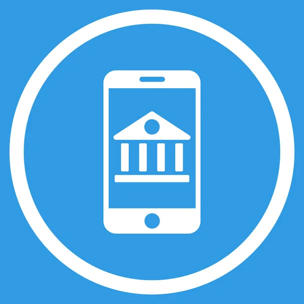 Mobiles Banksymbol — Stockvektor