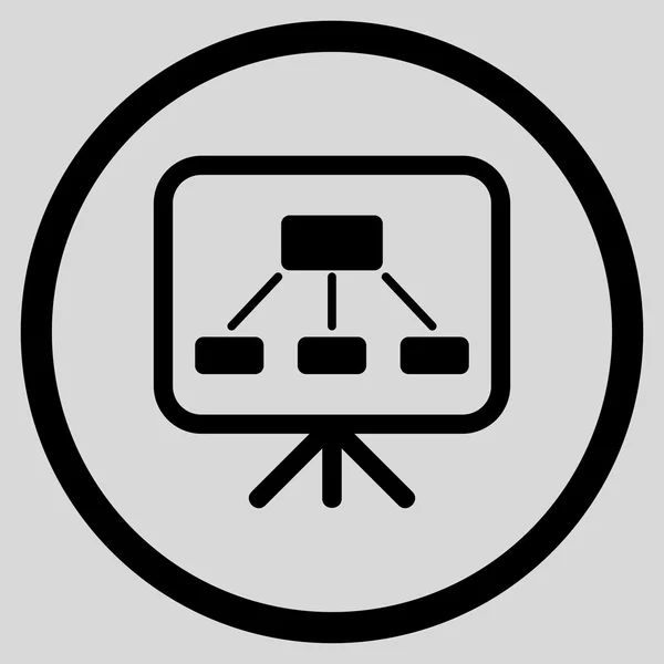 Ícone de tela do esquema —  Vetores de Stock