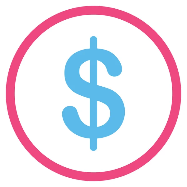 Dolar ploché ikony — Stockový vektor