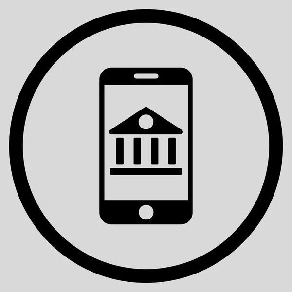 Mobiles Banksymbol — Stockvektor