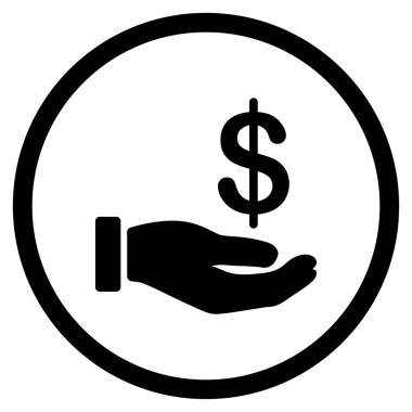 Kazanç düz simgesi