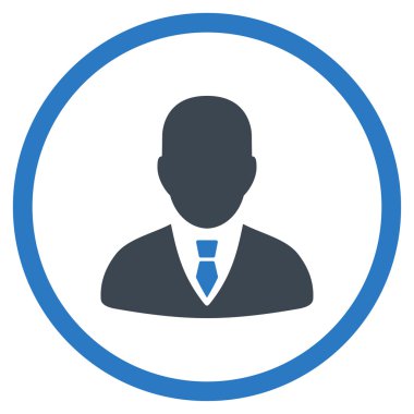 Yönetici Düz Simgesi