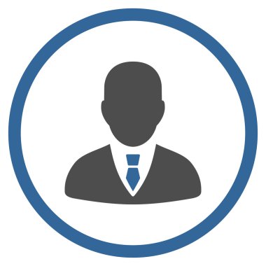 Yönetici Düz Simgesi