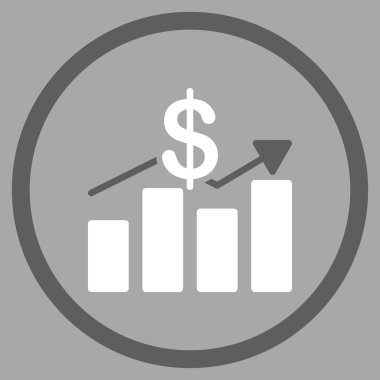 Satış düz simgesi