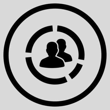 Demografi diyagram simgesi