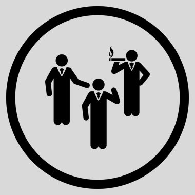 Düz simgesi tartışmak