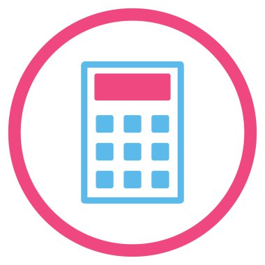 Hesap Makinesi Düz Simgesi