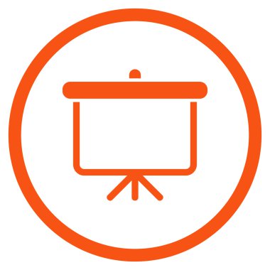 Projeksiyonu düz simgesi