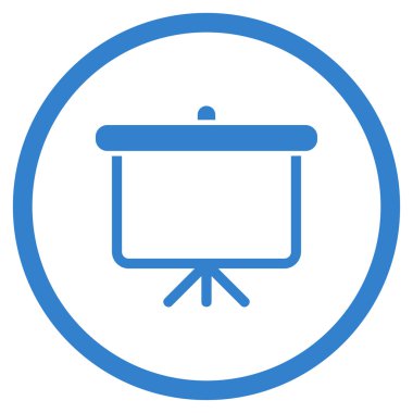Projeksiyonu düz simgesi