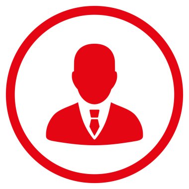 Yönetici Düz Simgesi