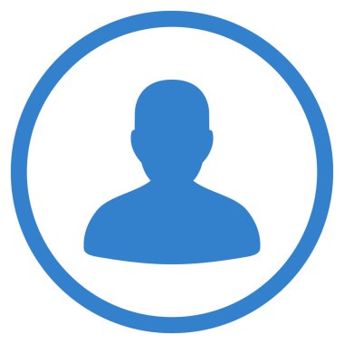 Avatar düz simgesi