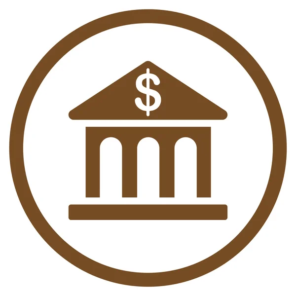 Bank byggnad ikon — Stock vektor