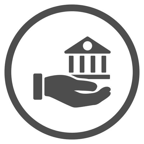 Icono de servicio bancario — Vector de stock