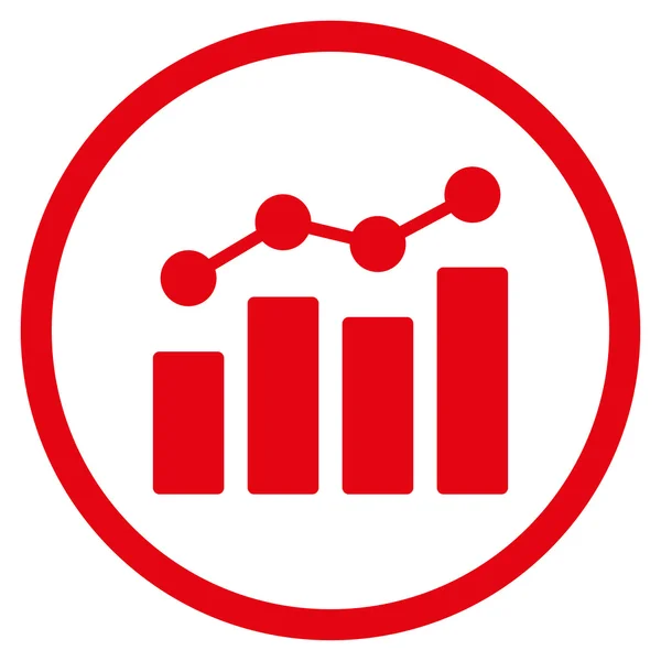 Επίπεδη εικονίδιο Analytics — Διανυσματικό Αρχείο