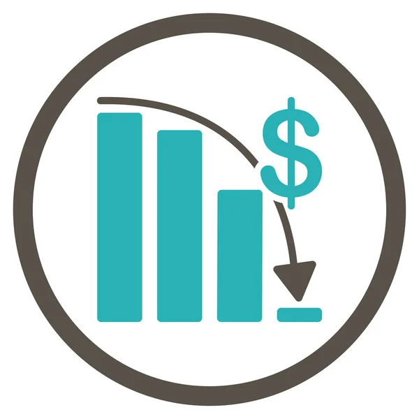 Heldendicht ontbreekt pictogram — Stockvector