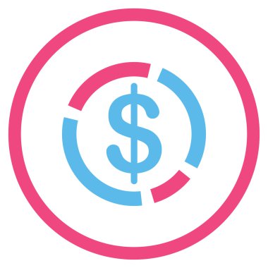 Doları diyagram simgesi