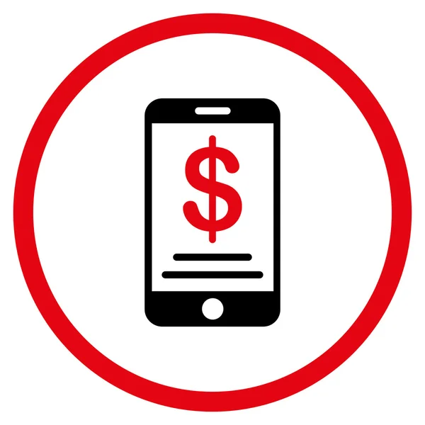 Mobile Wallet Icon — Stock Vector