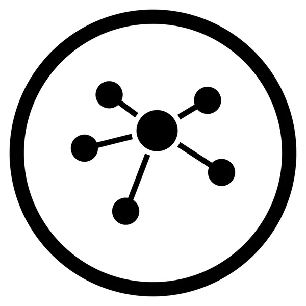 Płaskie ikona połączenia — Wektor stockowy