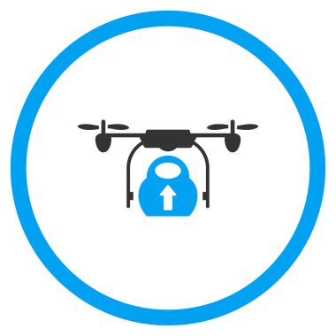 Nanocopter yük kargo simgesi