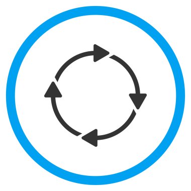 Döndürme oklarını simgesi