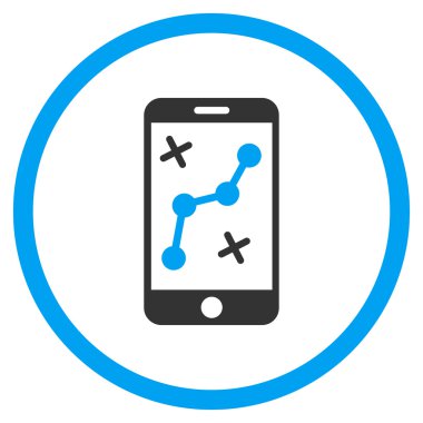 Smartphone navigator simgesi